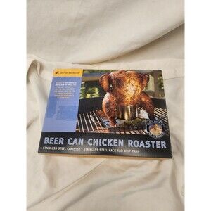 Steven Raichlen SR Best of Barbecue Beer-Can Chicken Roaster Stainless Steel